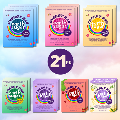 BEST SELLER! Earth Sugar Rainbow Bundle (21 Pack Variety)